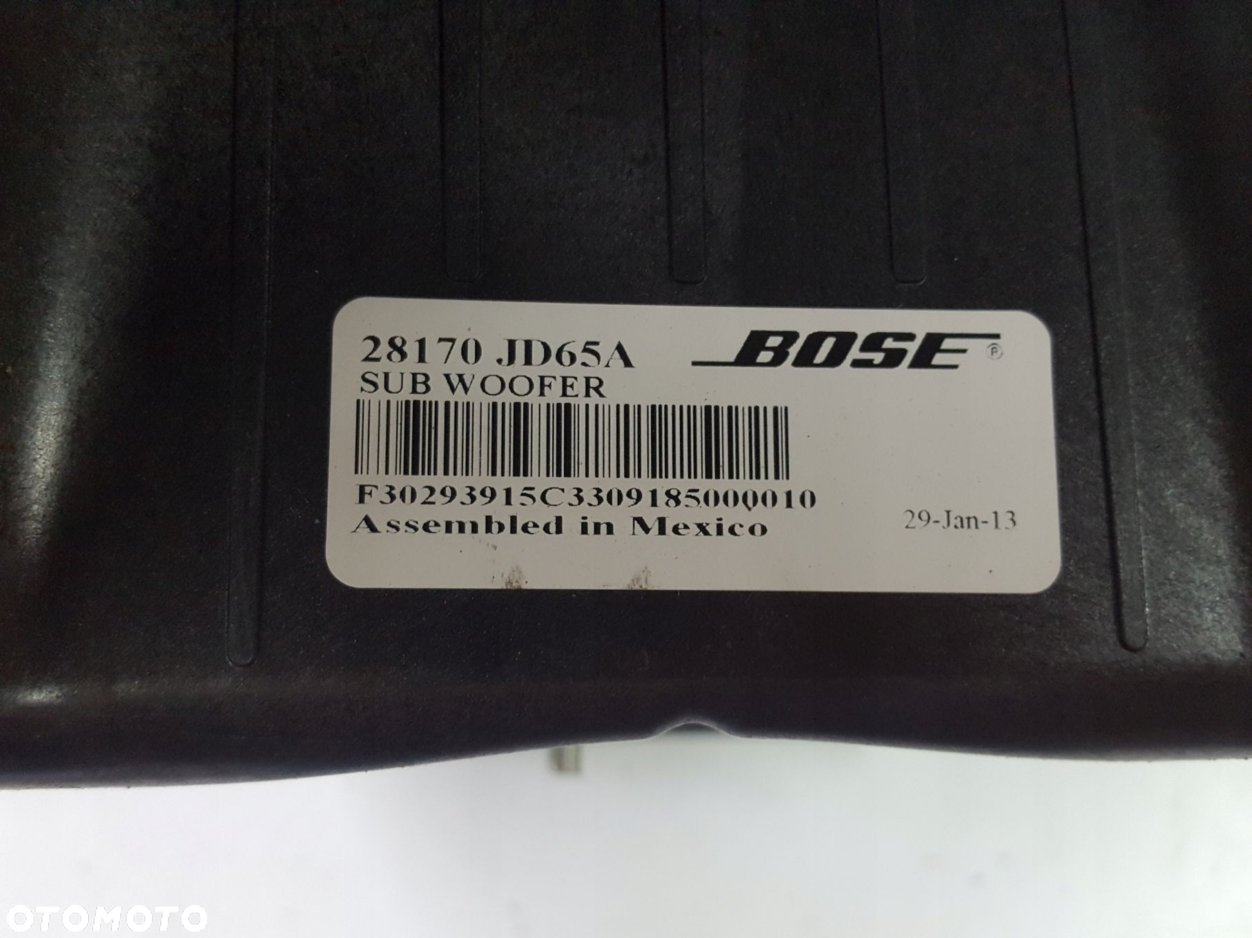 NISSAN QASHQAI I J10 LIFT 10-13r GŁOŚNIKI BOSE WZMACNIACZ SUBWOOFER - 4