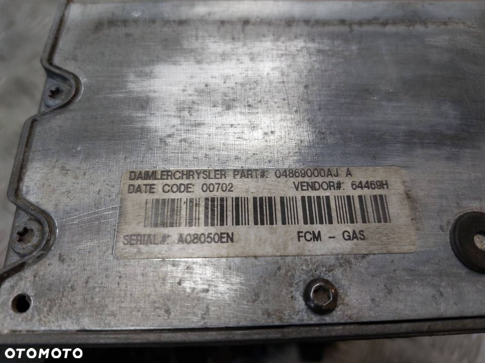 ZESTAW STARTOWY CHRYSLER  VOYAGER IV 2.4 16v 04727430AG 04868276AB - 9
