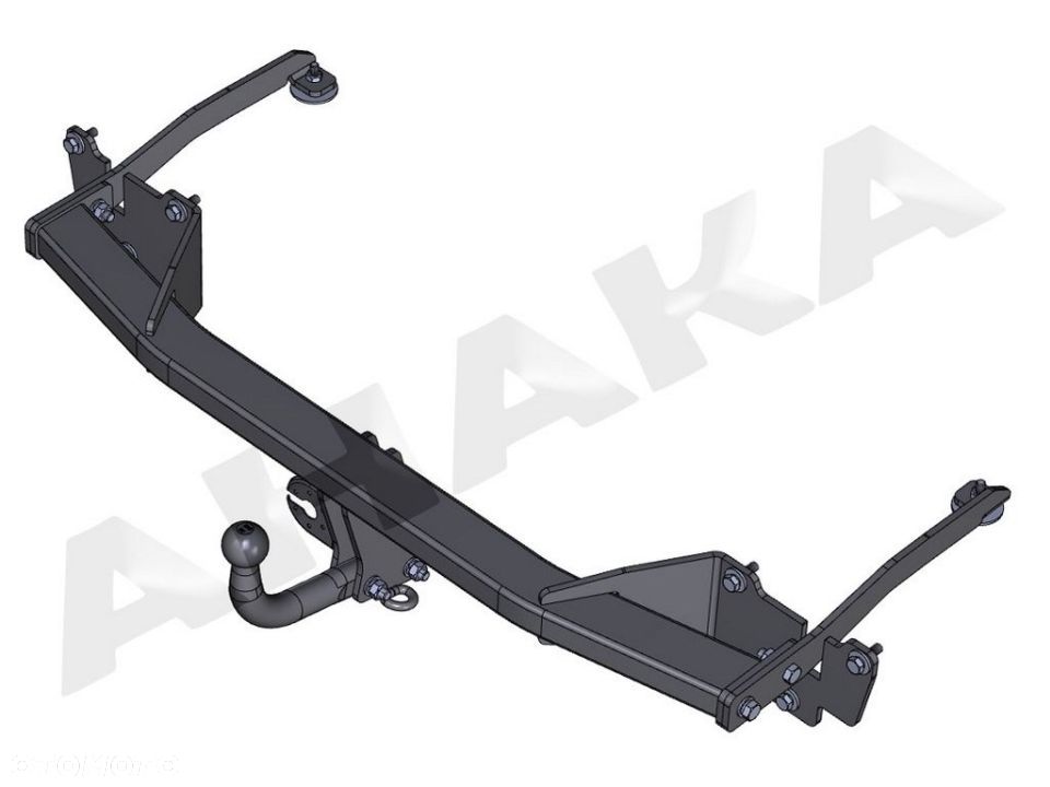 Hak Holowniczy Odkręcany Do Fiat Doblo, Doblo Maxi 2010-2015 - 2