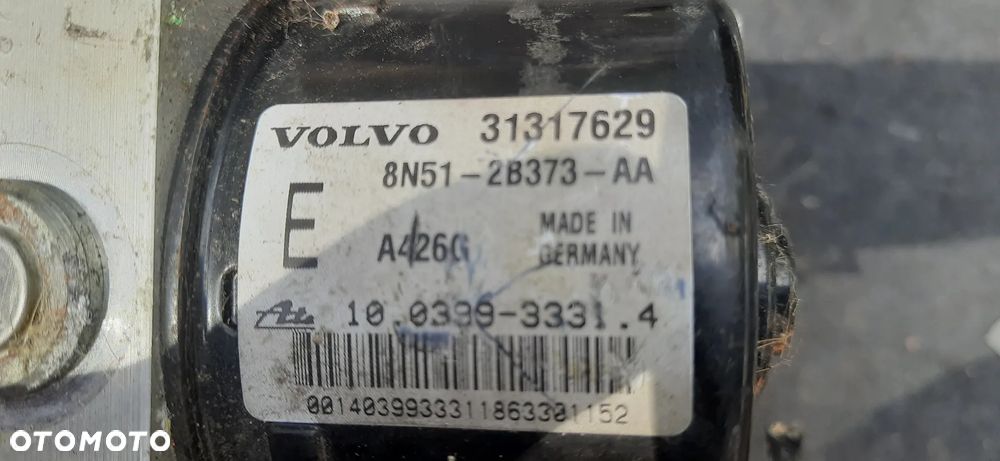 Volvo v50 s40 30736589a 10.0960-0423.3 31317629 10.0399.3331.4 pompa ATE ABS 8671224 02W062 VOLVO - 4