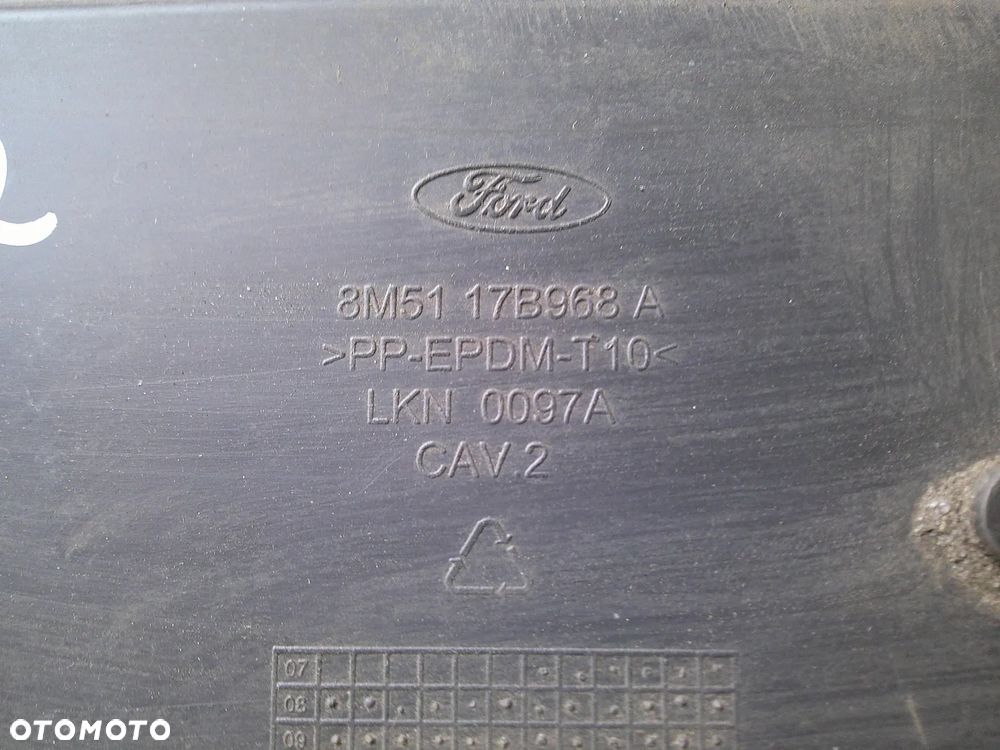 FORD FOCUS MK2 LIFT 08-10R KRATKA ZDERZAKA PRZÓD SRODKOWA OE - 2