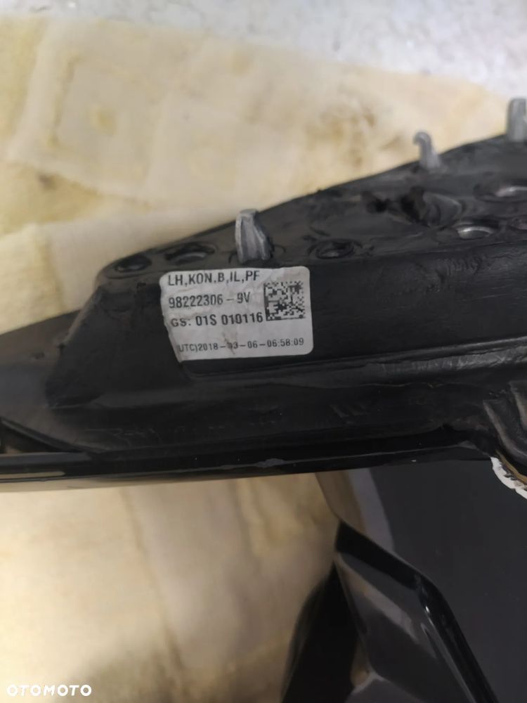 PEUGEOT 508 II LUSTERKO ZEWNĘTRZNE LEWE 12 PIN ORYGINAŁ - 7