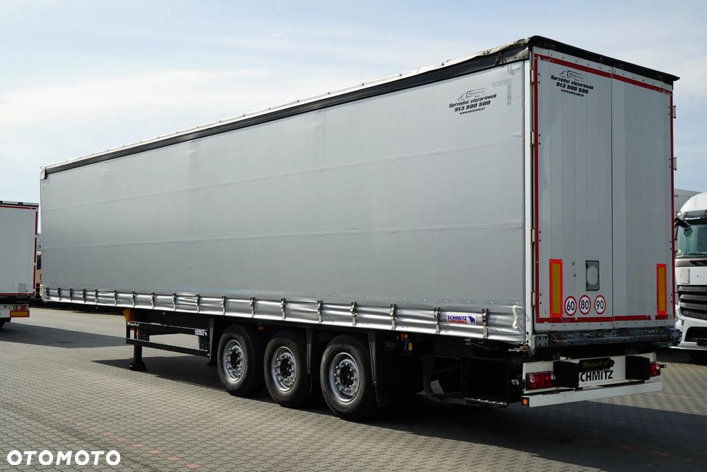 Schmitz Cargobull FIRANKA / STANDARD / 2 OSIE PODNOSZONE  / - 5