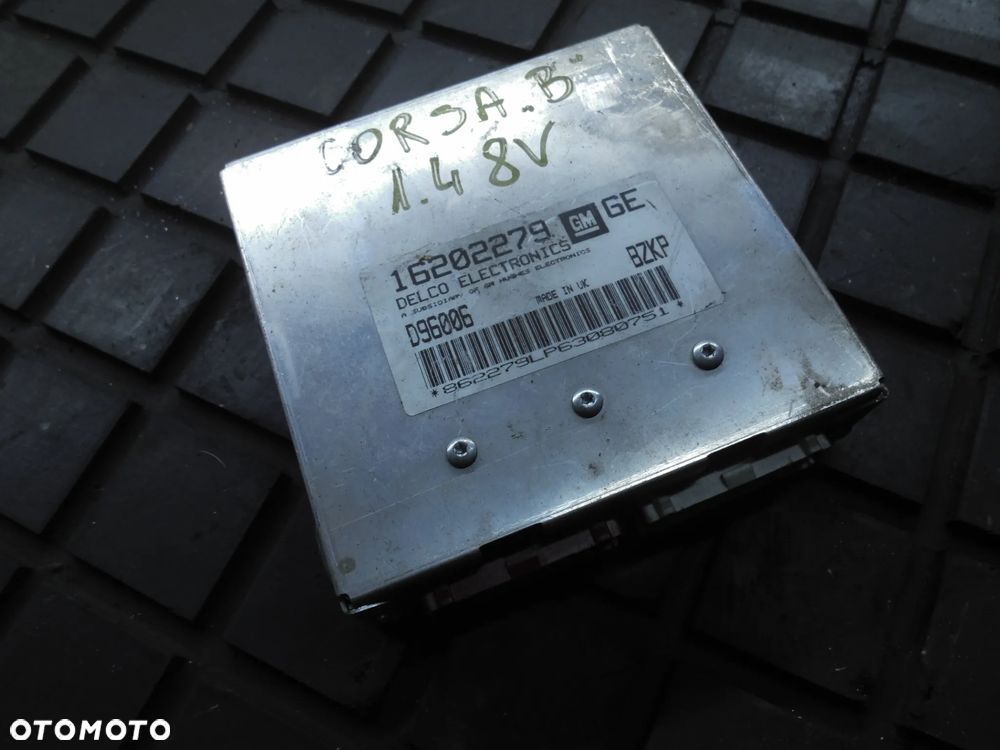 OPEL CORSA B STEROWNIK SILNIKA 16202279GE - 1