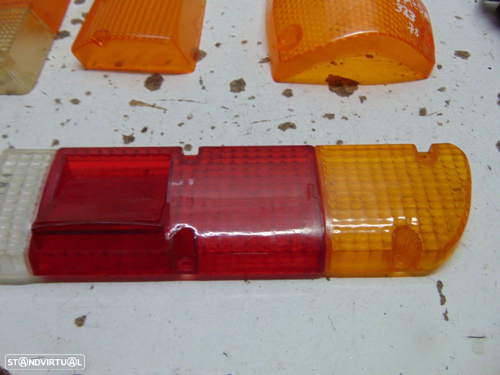 Antigos farolins e vidros de farolim - 8