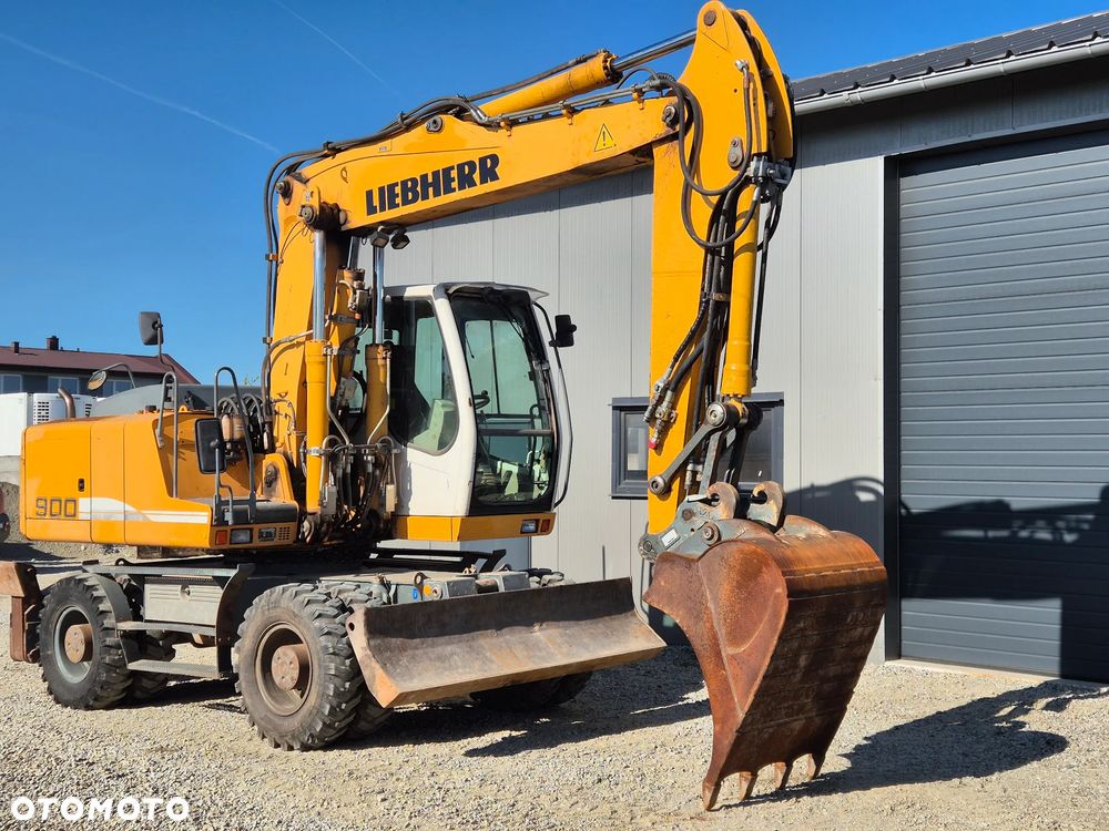 Liebherr A900 C 2010 ROK, Z NIEMIEC, PŁUG, PODPORY, SUPER STAN / 314 / 316 / 904 / 914 / 916 / 918 / 920 - 5