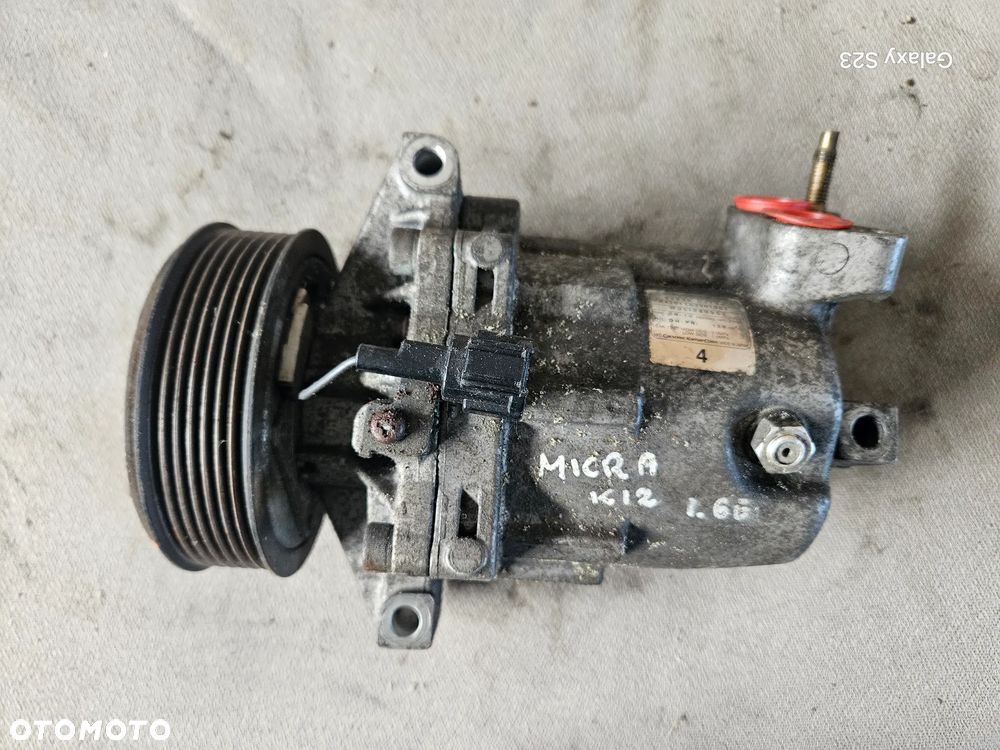 Sprężarka kompresor klimatyzacji Nissan Micra K12 Note E11 Tiida 1,6 92600CJ700 - 1