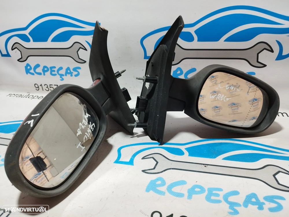 ESPELHO RETROVISOR ESQUERDO DIREITO RENAULT SCENIC I 1 MK1 FASE II 2 7700431542 7700431543 ELETRICO AQUECIDO ESPELHOS RETROVISORES - 6