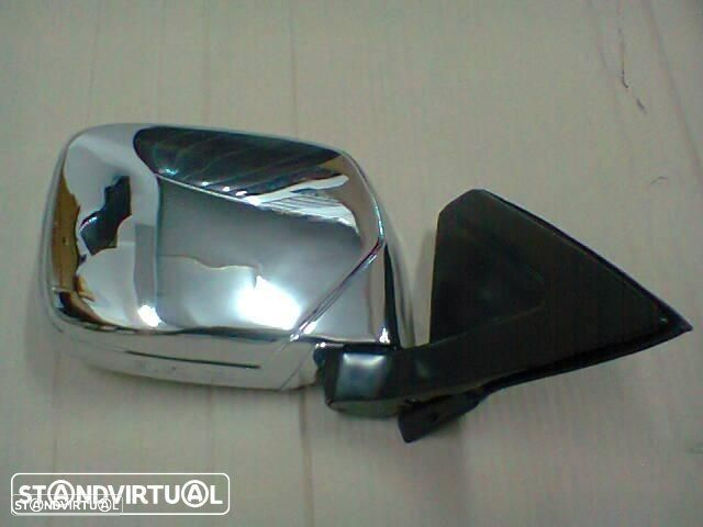 espelho manual cromado mitsubishi L200 K64 K74 (novos) - 3