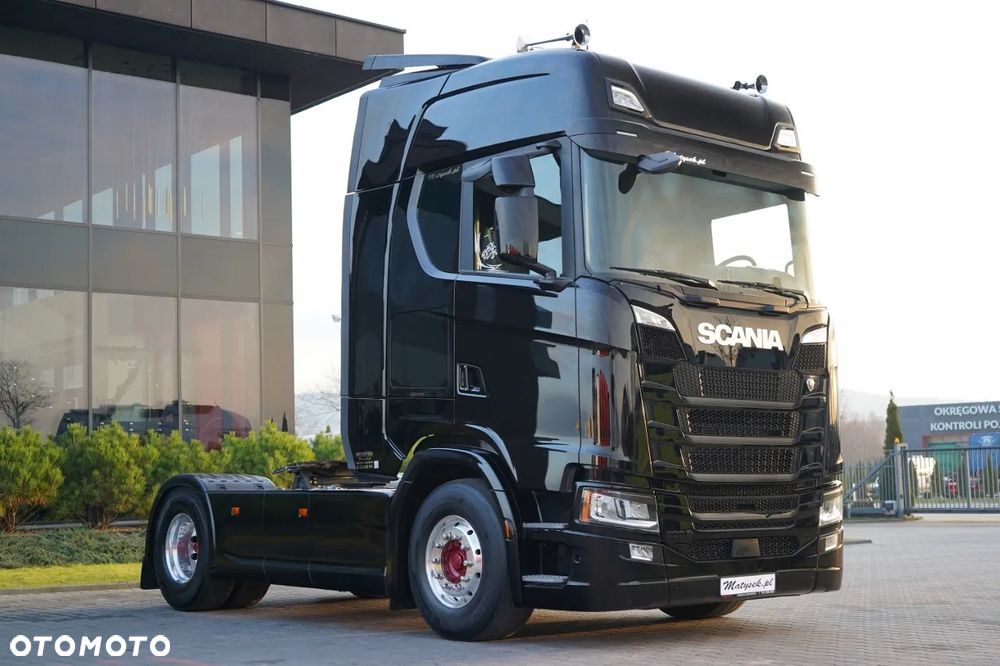 Scania S 500 / RETARDER / KLIMA POSTOJOWA / CAŁA NA PODUSZKACH / ALUFELGI / SKÓRY / - 2