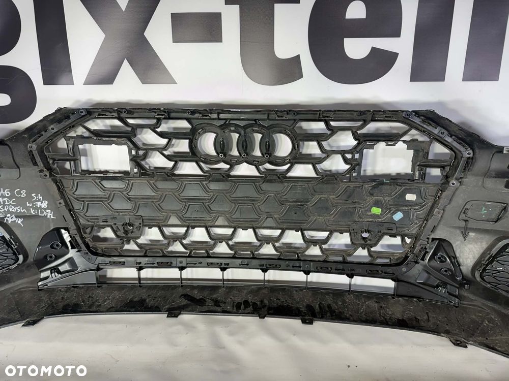 Audi A6 C8 Zderzak Przód Przedni PDC,Sprysk. Radar LX7L 2018-2024 - 9