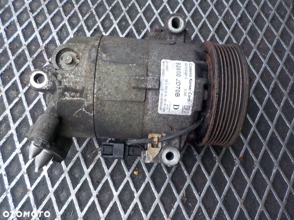 NISSAN QASHQAI 2.0 DCI SPRĘŻARKA POMPA KLIMATYZACJI 92600JD70B - 1