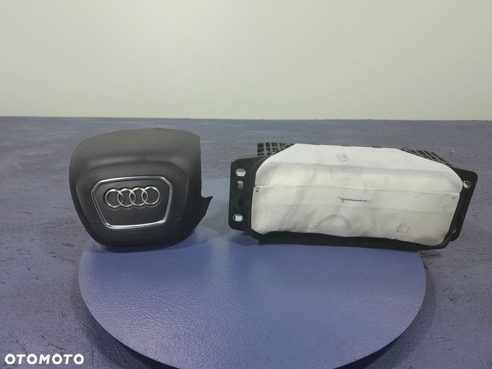 AUDI Q7 II 4M DESKA ROZDZIELCZA KOKPIT PULPIT PODUSZKI SCHOWEK EU - 9
