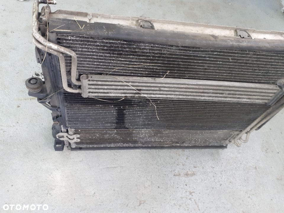VW TOUAREG AUDI Q7 CHŁODNICE WODY KLIMY OLEJU 7L6820411 3.0 TDI 375ZŁ - 3