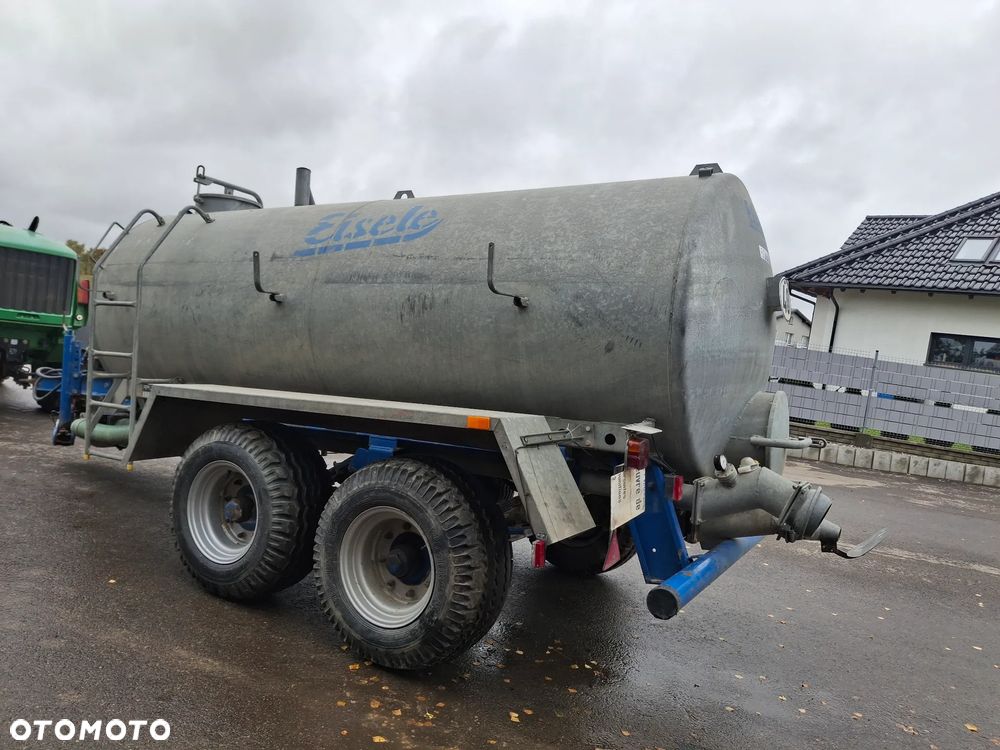 Eisele 231/60 Cysterna Beczka Naczepa Do Gnojowicy 6000 L Beczkowóz WOM Naczepa Asenizacyjna - 10
