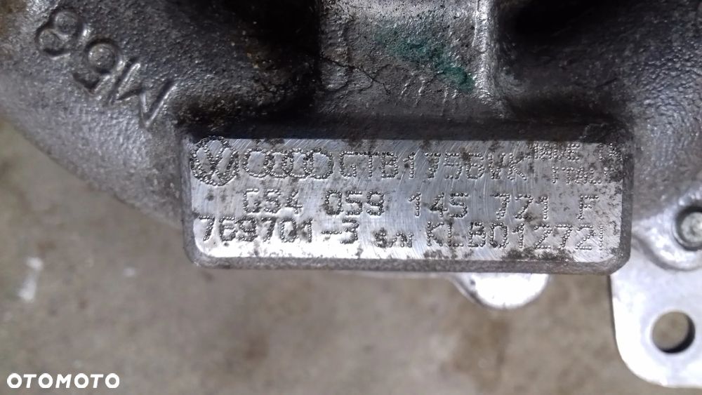 turbina turbosprężarka 059145721F A6 C6 2.7 TDI - 6