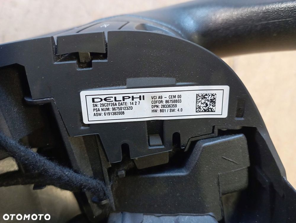 PEUGEOT 208 I KIEROWNICA MULTIFUNKCJA 96750123ZD - 9