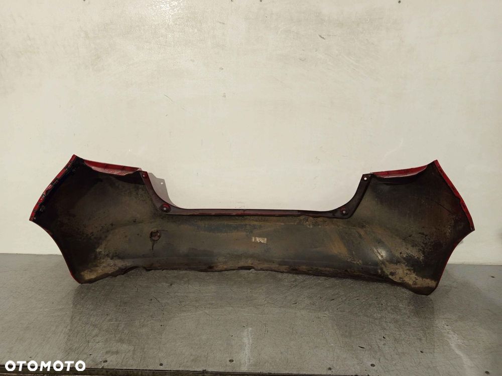^ ZDERZAK TYŁ TYLNY HONDA JAZZ 3 III R81 CZERWONY 5D 5 DRZWI HB - 5