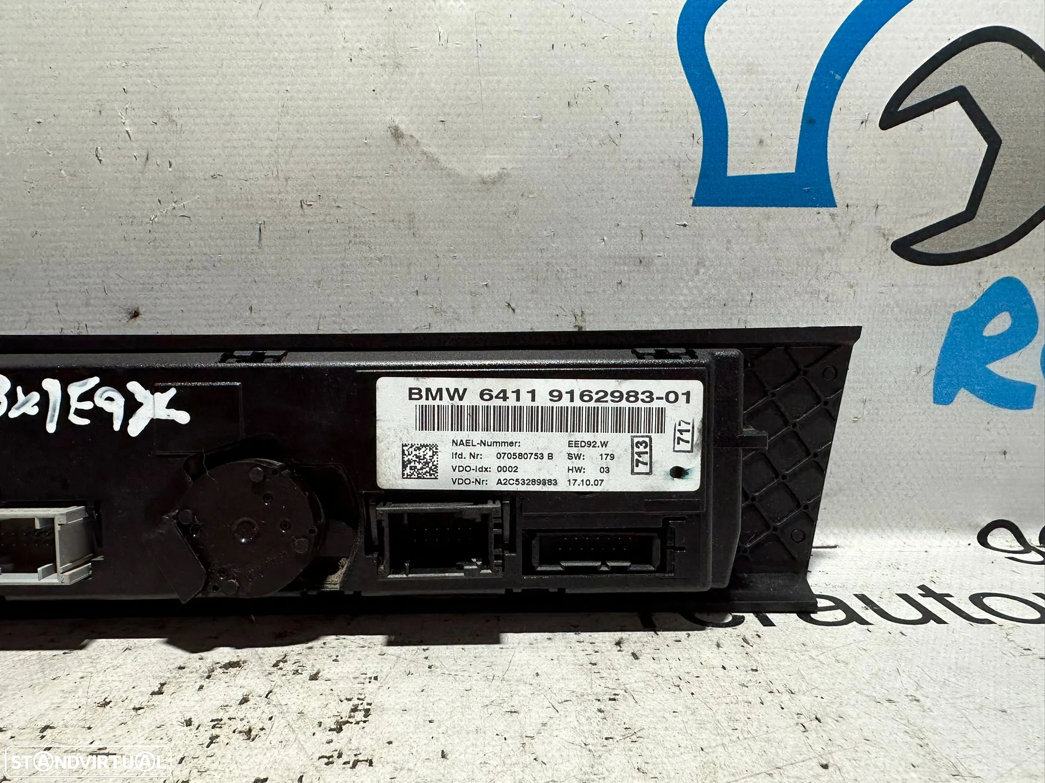 .Climatronic Sofagem Digital Ar Condicionado AC BMW Serie 1 E81 3 Portas E82  E88 E87 5 Portas Serie 3 E90 Sedan E91 Carrinha E92 Coupe E93 Cabrio - 6