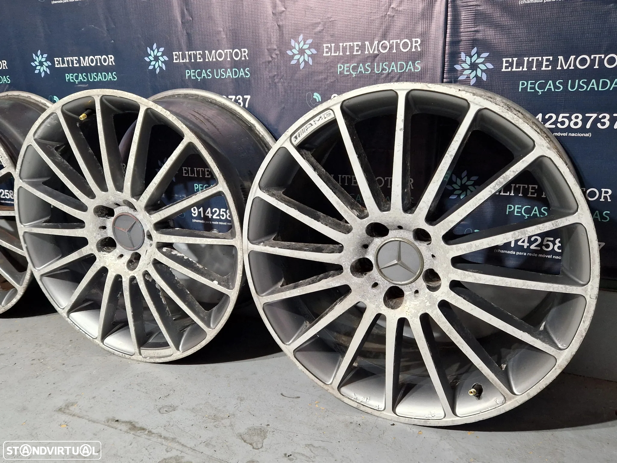 Jantes usadas MERCEDES W204 C63 AMG REPLICA 19" 5X112 - 4