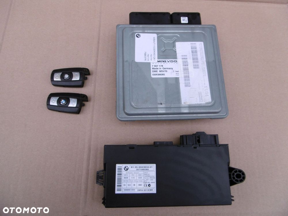 komputer sterownik silnika cas bmw e90 e91 2.5 n52 325i 218km msv70 n52b25a - 1
