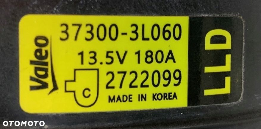 U7B HYUNDAI PALISADE 3.8 2020 - ALTERNATOR 37300-3L060 - 15