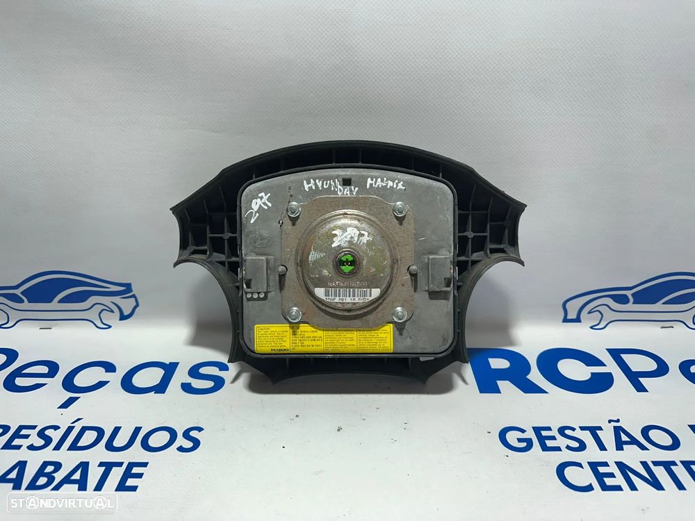 .Airbag Volante Condutor Original Hyundai Matrix 5690017100DAB 2001 - 2010 - 4