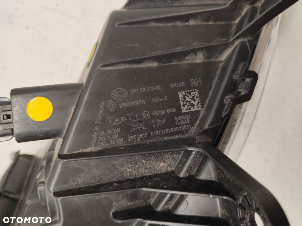 renault megane e tech led lampa prawy przód 266009007r - 8