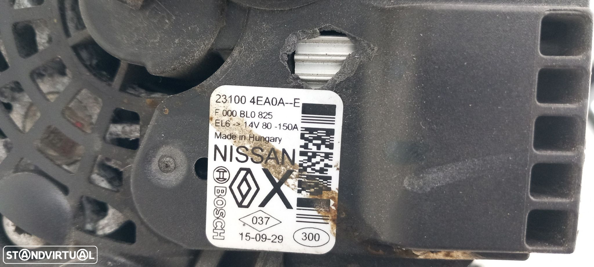 Alternador NISSAN Qashqai II (J11) - 3