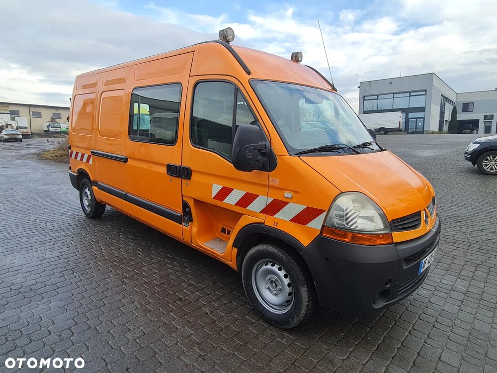 Renault Master 2009r. 2 x Drzwi Przesuwne L3H2 Blaszak Furgon I wł - 5
