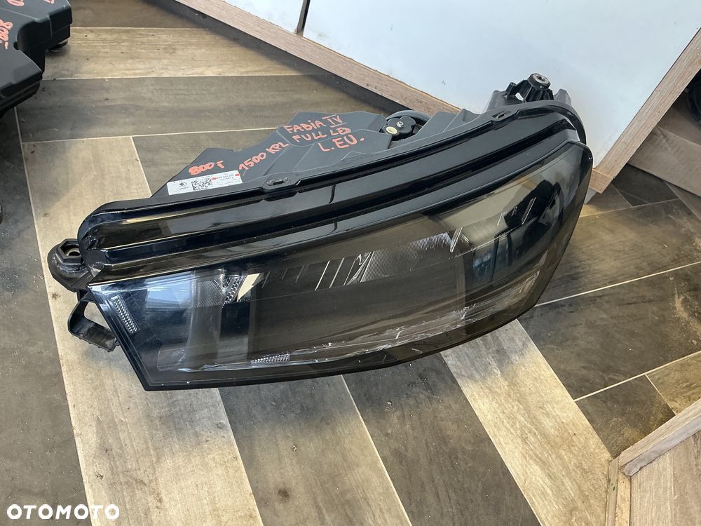SKODA FABIA IV FULL LED 6VB941015 LAMPA PRAWA LEWA PRZÓD PRZEDNIA - 5