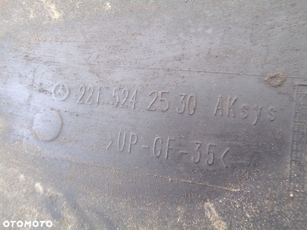OSŁONA SILNIKA SKRZYNI DOLNA MERCEDES W221 221524530 - 3