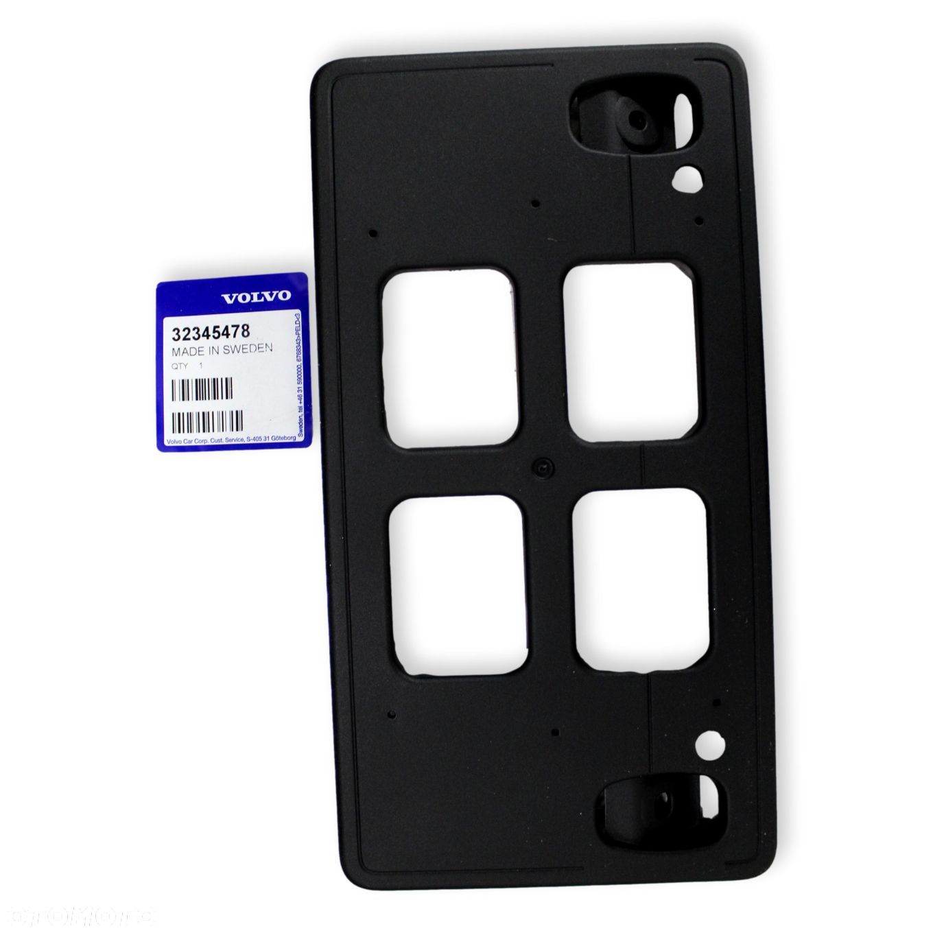 VOLVO XC60 II podkladka tablicy rejestracyjnej przod ameryka OE 32345478 - 1
