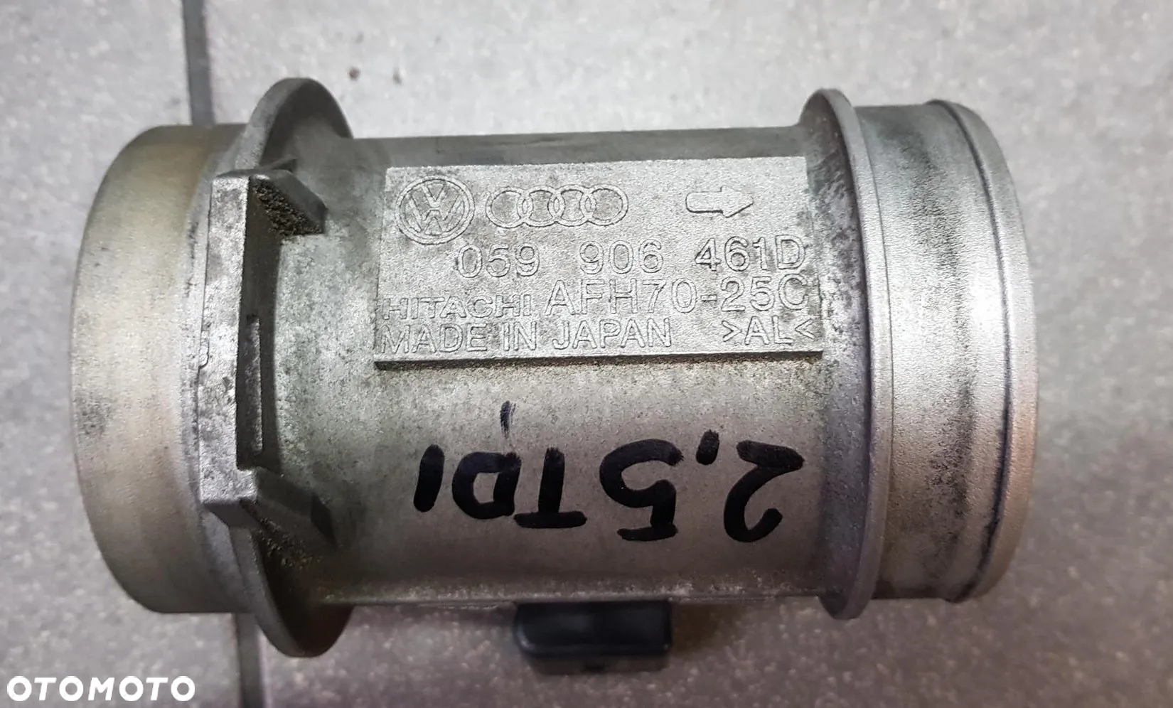 Przepływomierz 2.5 TDI V6 VW AUDI SEAT SKODA 059906461D - 3