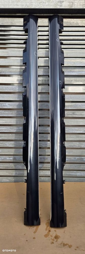 AUDI A8 D4 LIFT LONG LX5R NAKŁADKA PROGOWA PRÓG LEWA 4H4853855B - 1