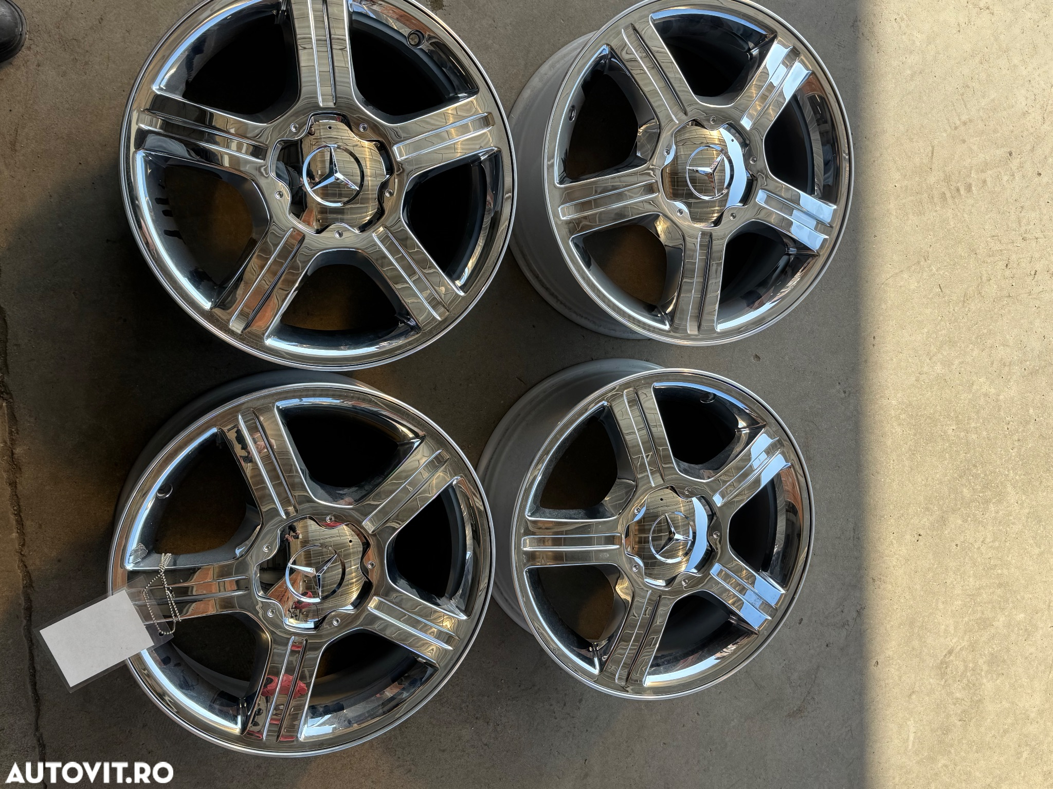 Vând jante originale Mercedes pe 17” noi - 6