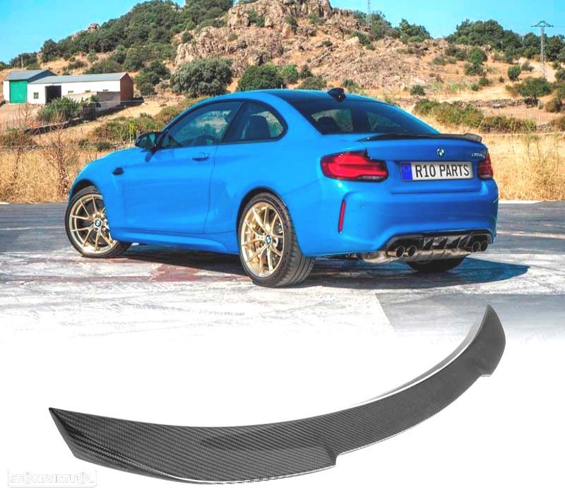 AILERON LIP BMW F22 F23 LOOK M4 CARBONO - 1