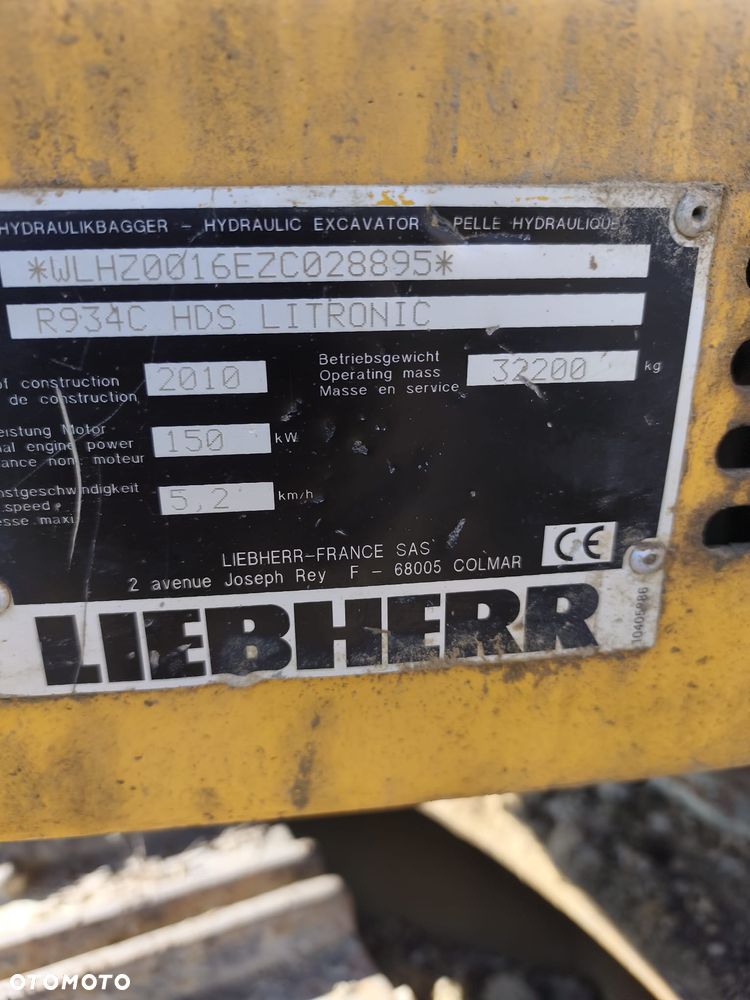 Liebherr R934C - 8