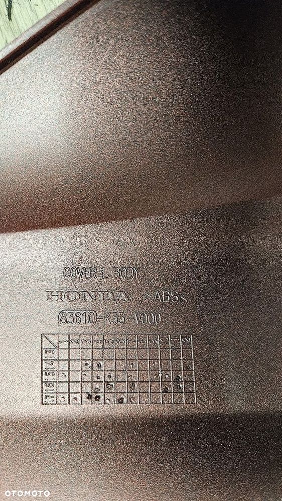 Owiewka bok Honda PCX 125  83610-K35-V000 - 12