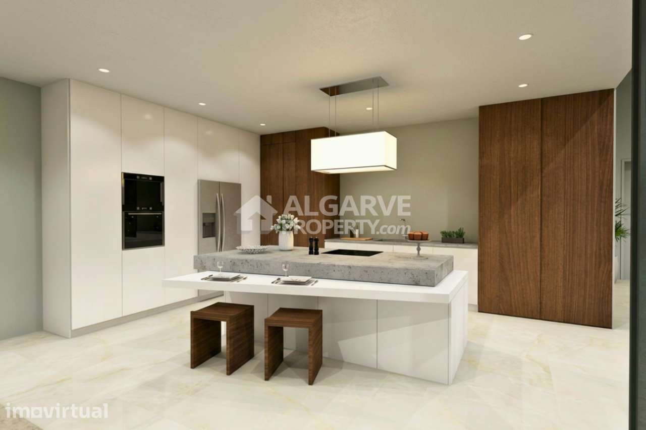 Projeto de Moradia Isolada "Passivhaus" com 5 Suites e Piscina Infinit - Grande imagem: 3/23