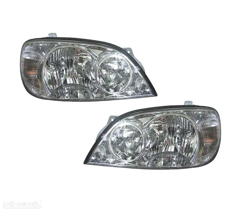 FARÓIS OPTICAS COM REGULAÇÃO ELÉCTRICA PARA KIA CARNIVAL 01-06 - 1