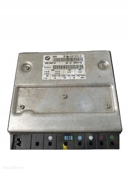 MODUŁ STEROWNIK FOTELA BMW E60 E61 6927272 - 1