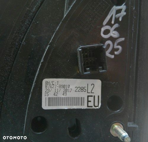 HYUNDAI i10 13+ PRAWE ELEKTRYCZNE 5 PIN LUSTERKO EUROPA ORYGINAŁ - 9