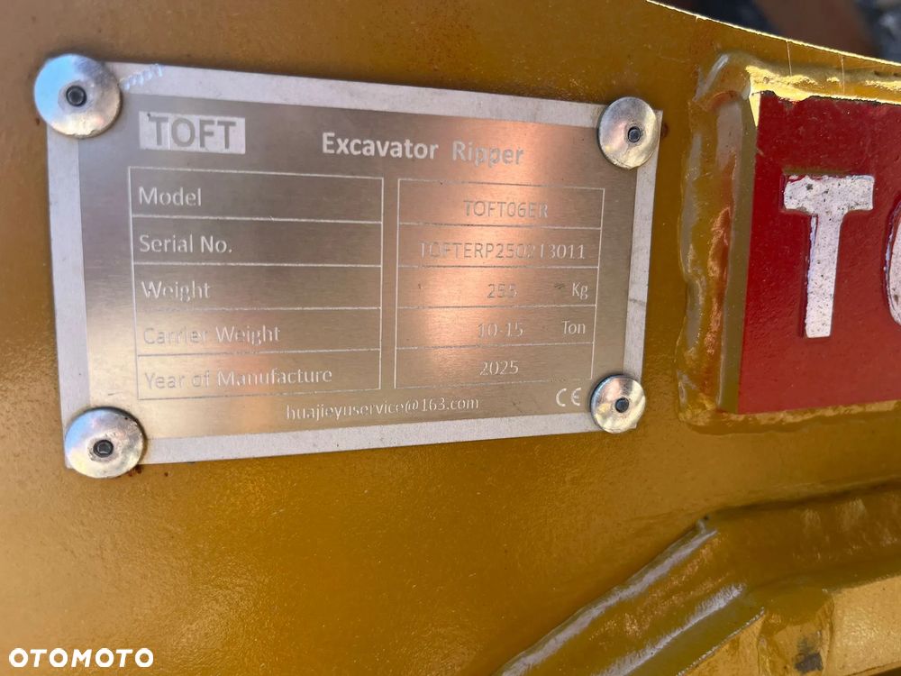 Zrywak pazur ząb kieł CAT 315 do kamieni korzeni do koparki sworznie fi70mm. NOWY!!! - 10