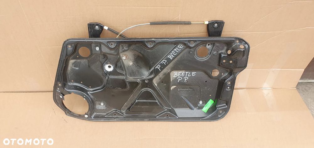 Mechanizm podnośnik szyby prawy przód VW New Beetle 1C0837756LL - 1