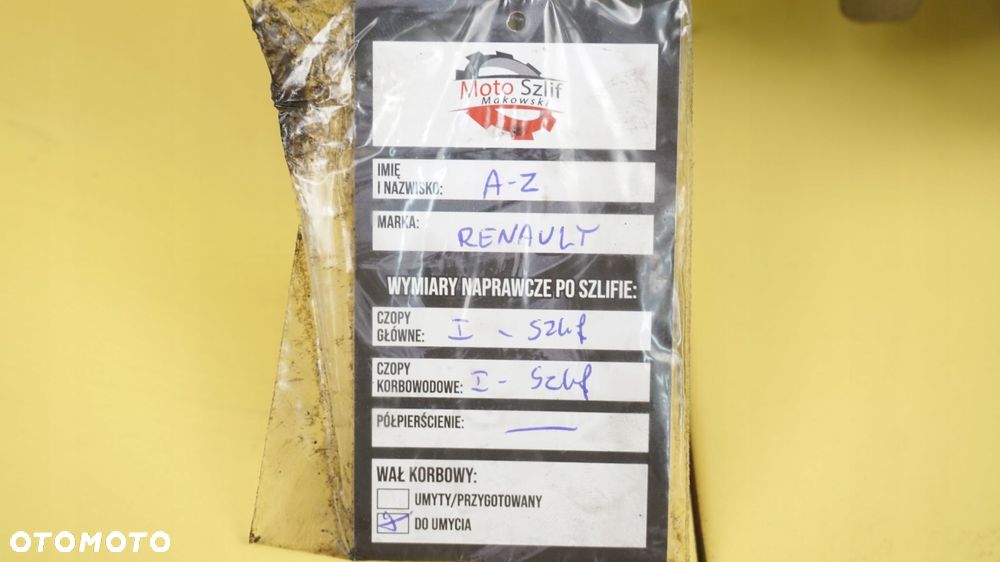 PRIMASTAR TRAFIC VIVARO 2.0 DCI EURO 4 10r 114KM M9R782 wal korbowy 3278 LP - 8