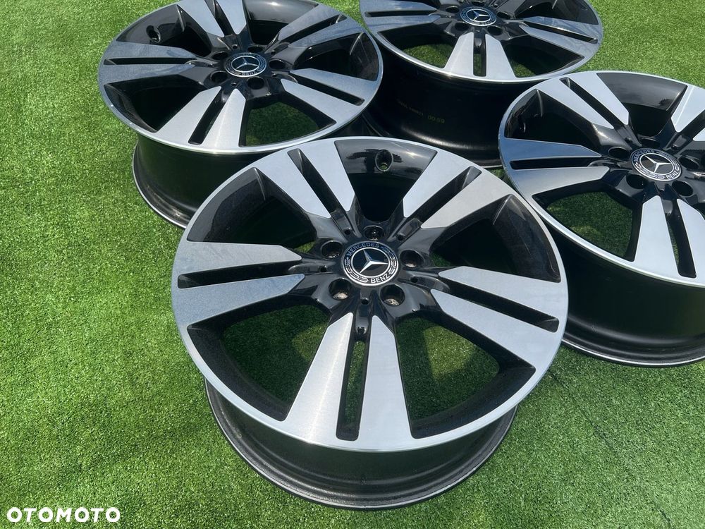 KOMPLET FELG FELGI ALU MERCEDES A246 A B KLASA VITO V 18 ET52 ORYGINALNE - 8