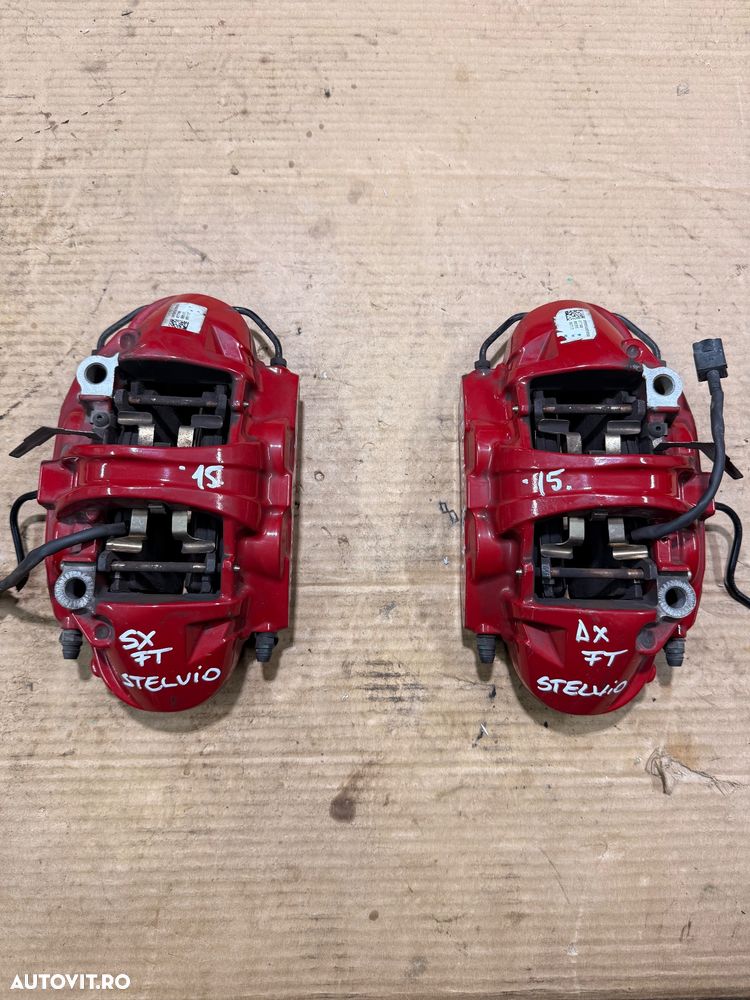 Etrier fata stanga sau dreapta ALFA ROMEO STELVIO an 2017-2024 BREMBO cu 4 pistonase - 1