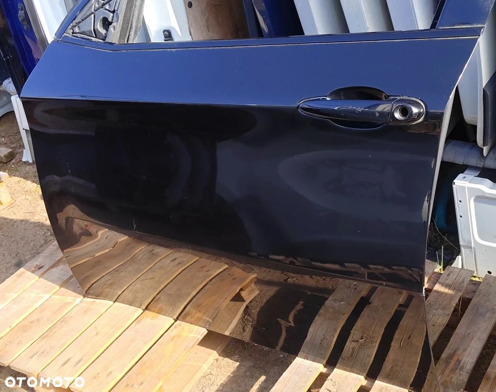 Drzwi Przód Przednie Czarne PRAWE / LEWE  BMW X6 E71 Czarny Metalik - 11