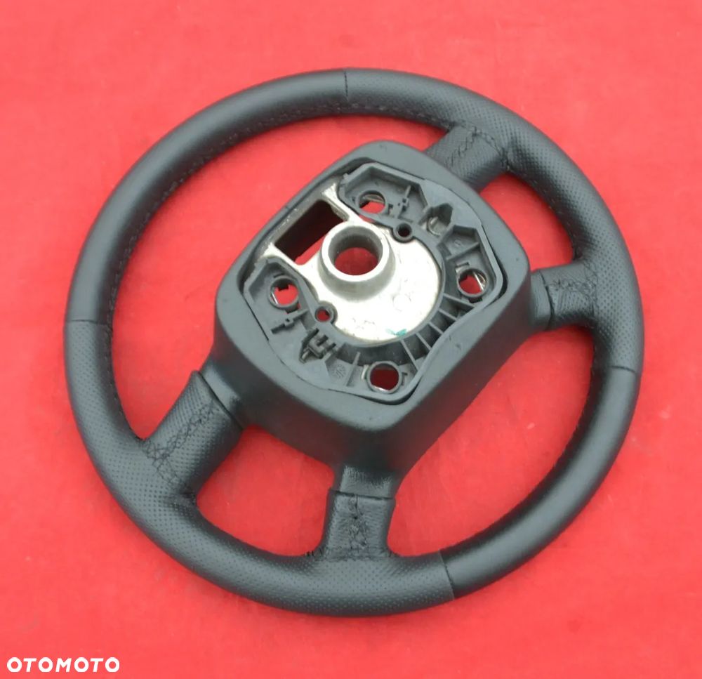 VW VOLKSWAGEN Transporter T5 Kierownica Nowa Skóra Skórzana - 5